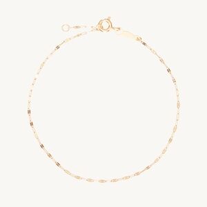 Catbird Solid Gold Tinsel Bracelet 6” ***SHORT LENGTH***